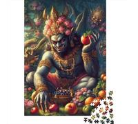 Puzzle carré de 1000 pièces « Les Dieux » pour Adultes, Puzzle en Bois, Jeu de Manipulation, 1000 pièces (75 x 50 cm)