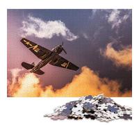 Puzzle carré de 1000 pièces TBF Avenger, représentant Un Avion, pour Adultes et Enfants. Idéal comme Cadeau de Noël (38 x 26 cm).