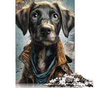 Puzzle carré de 1000 pièces Urban Pup Fashionista - 1 pour Adultes, Jeu éducatif en Bois pour Enfants, 1000 pièces (75 x 50 cm)