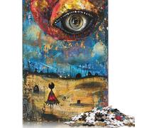 Puzzle carré de 500 pièces Alien Art XX pour Adultes, Puzzle en Bois, Jouet éducatif, 500 pièces (52 x 38 cm)