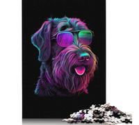 Puzzle carré de 500 pièces sur le thème allemand des cheveux métalliques pour adultes et puzzles en bois, 500 pièces (52 x 38 cm)