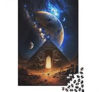 Puzzle carré de 500 pièces « Un Monde Plein de Merveilles » pour Adultes et Puzzles en Bois, Jeu éducatif, Jouet de défi, 500 pièces (52 x 38 cm)