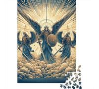 Puzzle carré en Bois créatif de 1000 pièces « Armées du Ciel » pour Adultes, Jeu éducatif et Stimulant, 1000 pièces (75 x 50 cm)