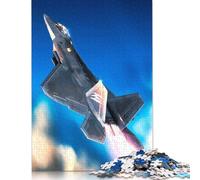 Puzzle carré Raptor Climb F22 de 1000 pièces pour Adultes, en Bois, Jeu Stimulant, 75 x 50 cm, Cadeau de Noël