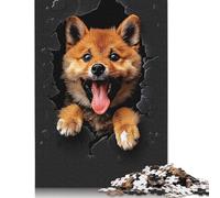 Puzzle carré Shikoku 500 pièces pour Adultes et Puzzles en Bois, Jouets éducatifs et Jeux familiaux, 500 pièces (52 x 38 cm)