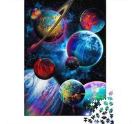 Puzzle carré Space is Wild 3 de 1000 pièces pour Adultes et Enfants, idéal comme Cadeau de Noël (38 x 26 cm).