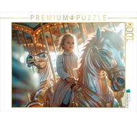 Puzzle · Carrousel | Espérons que le manège continuera de tourner encore longtemps · 1000 pièces · Format assemblé 64 × 48 cm · CALVENDO Puzzle
