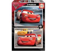 Ensemble de 2 puzzles de 48 pièces Cars 3 pour enfants