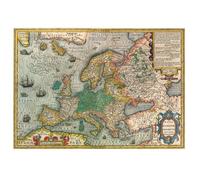 Puzzle Carte d'Europe - 1000 pièces - Marque Educa - Thème Voyage et cartes