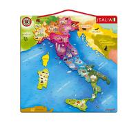 Puzzle carte d'italie magnétique