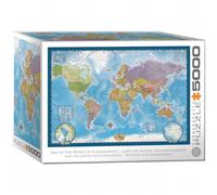 Puzzle 5000 pièces : Carte du Monde Eurographics G