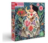 Puzzle carton 1000 pièces MOTHER EARTH EEBOO Multicolore Multicolore G