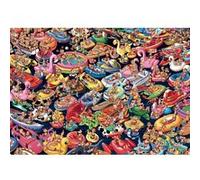 Puzzle carton 1000 pièces RUYER BOUEES Multicolore