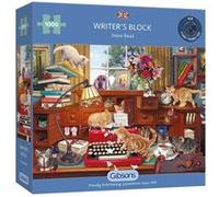 Puzzle carton 1000 pièces WRITER'S BLOCK GIBSONS Multicolore Multicolore G