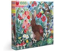 Puzzle carton adulte 1000 pieces POPPY BUNNY EEBOO Carton Multicolore Multicolore G