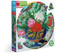 Puzzle carton adulte 500 pieces BOUQUET AND BIRDS EEBOO Carton Multicolore Multicolore G