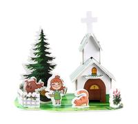 Puzzle Cartoon 3D | Maquette À Construire pour Garçons Et Filles,Projet Créatif De Maquette Miniature Et Activité Interactive pour Garçons Et Jeunes