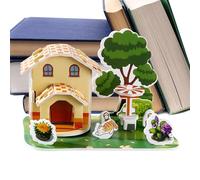 Puzzle Cartoon 3D,Maquette À Construire pour Garçons Et Filles | Projet Créatif Éducatif pour Maison, École Et Garderie