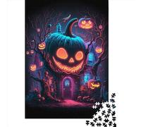 Puzzle Casa Citrouille 1000 pièces pour adultes et adolescents à partir de 12 ans, cadeaux pour la veille de Noël, 1000 pièces (75 x 50 cm)