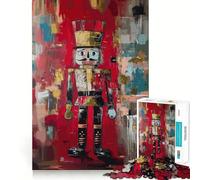 Puzzle Casse-Noisette Original d'art Abstrait pour Adultes, 1000 pièces, stimule la mémoire, se détend et s'amuse Bords précis Un Joli Cadeau (50x75cm)