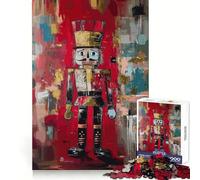 Puzzle Casse-Noisette Original d'art Abstrait pour Adultes, 1000 pièces, stimule la mémoire, se détend et s'amuse Bords précis Un Joli Cadeau (50x75cm)