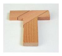 Puzzle Casse-tête en bois Le Sacré T, Jeu Enfant en bois Goki G