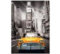 Puzzle casse tete taxi jaune de new york 1000 pieces - Eurographics multicolore G