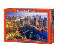 Puzzle Castorland 1000 pièces - Dubai de nuit - Paysage et nature - Adulte