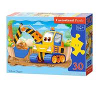 Puzzle Castorland Classic 30 pièces - Pelleteuse Jaune
