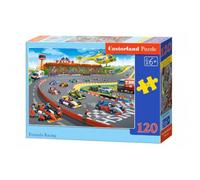 Puzzle Castorland Formula Racing 120 pièces - Blanc - Pour Enfant de 6 ans et plus