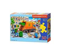 Puzzle - CASTORLAND - Garbage Car - 30 pièces - Pour enfants à partir de 10 ans - Multicolore
