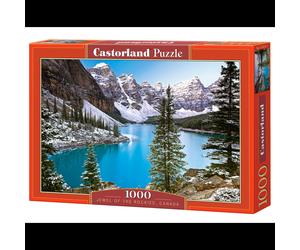 Puzzle Castorland The Jewel of the Rockies, Canada, 1000 pièces, Paysage, 680x470mm, Âge recommandé 9+, Réf: C-102372-2