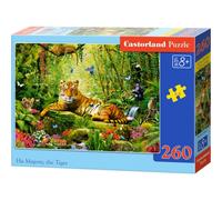 Puzzle CASTORLAND Tiger Majesty 260 pièces