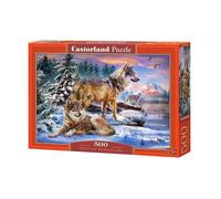 Castorland Puzzle Wolfish Wonderland – 500 pièces – Mixte – À partir de 10 ans – Blanc