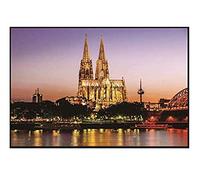 Puzzle Cathédrale de Cologne 200 pièces pour Adultes, Enfants et familles, Anti-Stress, 35 x 25 cm