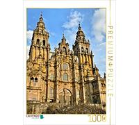 Puzzle · Cathédrale de Saint-Jacques-de-Compostelle | L'une des plus belles cathédrales d'Espagne · 1000 pièces · Format assemblé 64 × 48 cm · CALVENDO Puzzle