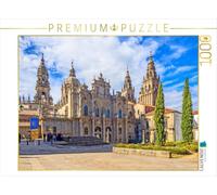 Puzzle · Cathédrale de Saint-Jacques-de-Compostelle | Sur le chemin de Saint-Jacques-de-Compostelle · 1000 pièces · Format assemblé 64 × 48 cm · CALVENDO Puzzle