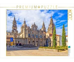 Puzzle · Cathédrale de Saint-Jacques-de-Compostelle | Sur le chemin de Saint-Jacques-de-Compostelle · 2000 pièces · Format assemblé 90 × 67 cm · CALVENDO Puzzle