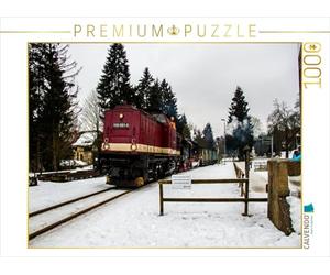 Puzzle · Ce qu'on Appelle Le « Chameau de résine » à la Gare de | Drei-Annen-Hohne · Locomotives diesel sur le chemin de fer à… · 1000 pièces · Format assemblé 64 × 48 cm · CALVENDO Puzzle