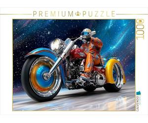 Puzzle · Ce vélo ne Roule Pas - il se téléporte | 1000 pièces · Format assemblé 64 × 48 cm · CALVENDO Puzzle