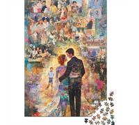 Puzzle Celebrating_Fifty_Years, Puzzle Premium en Carton 100% recyclé, pour Enfants et Adultes, Cadeau de Noël, 1000 pièces (38 x 26 cm)
