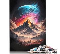 Puzzle céleste Everest Planet de 500 pièces pour Adolescents, Puzzle créatif en Bois, Jeu Familial, défi de difficulté, 500 pièces (52 x 38 cm)