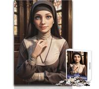 Puzzle Céline Hard pour Adultes, 1000 pièces, Jeu éducatif Stimulant l'esprit, Cadeau Unique à Forte Valeur sentimentale, Dimensions:50x75cm