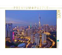 Puzzle · Centre-Ville, Kuala Lumpur | 1000 pièces · Format assemblé 64 × 48 cm · CALVENDO Puzzle