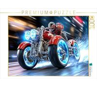 Puzzle · Cette Moto a Plus d'IA Que Mon Prof de Maths | 1000 pièces · Format assemblé 64 × 48 cm · CALVENDO Puzzle