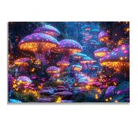 Puzzle Champignon 1000 Pièces Adultes, Puzzle 1000 Pièces pour Adultes et Enfants à Partir de 14 Ans, Fantaisie Puzzles Bois de Qualité Supérieure avec Une Boîte d'emballage Exquise, Cadeaux, -2049