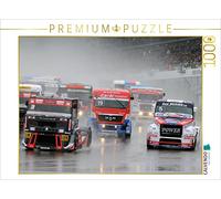 Puzzle · Championnat d'europe de Courses de camions | Course de camions au Nürburgring · 1000 pièces · Format assemblé 64 × 48 cm · CALVENDO Puzzle