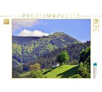 Puzzle · Chapelle de Kopfrain dans la vallée de Simonswald | 500 pièces · Format assemblé 48 × 36 cm · CALVENDO Puzzle