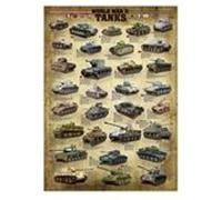 Puzzle chars seconde guerre mondiale armee 1000 pieces - Eurographics multicolore G