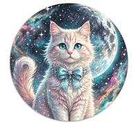 Puzzle Chat 1000 Pièces en Voitureton pour Adultes Enfants Jeu D’activité Intérieure Puzzle Chat Étoilé Idée Cadeau Home Decor 1000pcs (67.5x67.5cm)